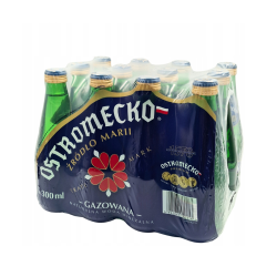 Ostromecko Woda Gazowana 300ml szkło