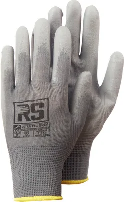 Rękawice RS ULTRA TEC GREY, dziane, rozm.9, szare