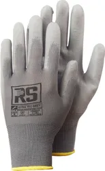 Rękawice RS ULTRA TEC GREY, dziane, rozm.9, szare