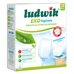 Ludwik Tabletki Do Zmywarek Ekologiczny ALL IN ONE 75 szt.