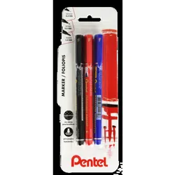 Foliopis Pentel Nf450 - 3 Kolory