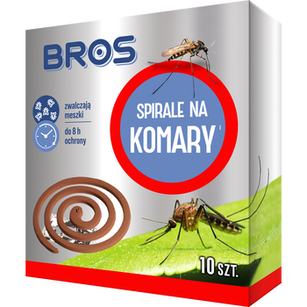 Bros - spirale na komary 10szt