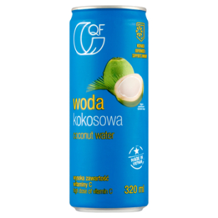 Quality Food Woda Kokosowa Z Witaminą C 320Ml
