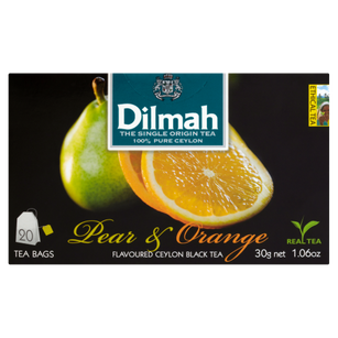 Dilmah Herbata Pear  Orange Flavoured Black Tea 20X1,5 G