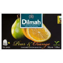 Dilmah Herbata Pear Orange Flavoured Black Tea 20X1,5 G
