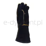 Rękawice spawalnicze DONAU SAFETY DS-WELMIG, MIG, skóra bydlęca, rozm. 10/XL, czarne - 3