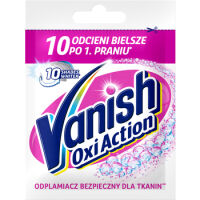 Vanish Oxi Action White Odplamiacz do białych tkanin w proszku 30g