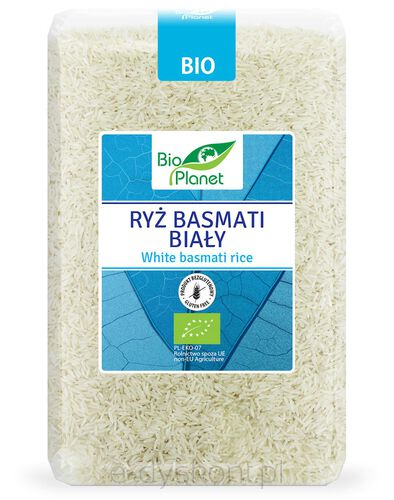 Ryż Basmati Biały Bezglutenowy Bio 2 Kg - Bio Planet [BIO]