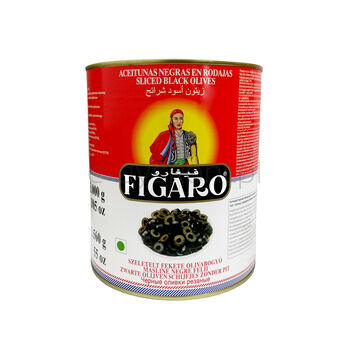 Figaro Oliwki Czarne Krojone 3000G/1560G 