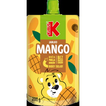 Kubuś Mus Mango Jabłko 200G