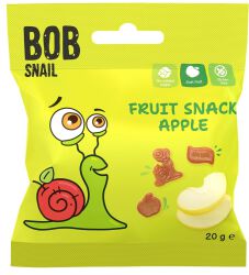 Bob Snail Przekąska Jabłkowa 20G