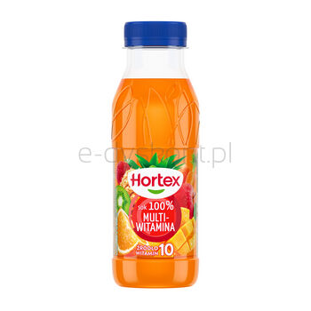 Hortex Multiwitamina Sok 100% Źródło 10 witamin butelka aPet 300 ml  SK
