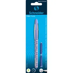 Schneider Pióro wieczne Voyage M + 2 naboje, blister, mix kolorów