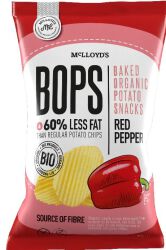 Mclloyds Bops Chipsy Ziemniaczane Pieczone Paprykowe Bezgl. Bio 85 G