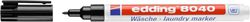 Edding Marker do tkanin e-8040 czarny