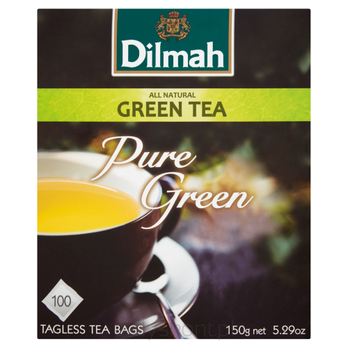 Dilmah Herbata Zielona Cejlońska Pure Green Tea 100X1,5 G