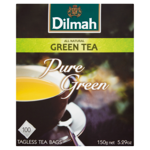 *Dilmah Herbata Zielona Cejlońska Pure Green Tea 100X1,5 G