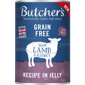 Butcher's Original Recipe In Jelly, Karma Dla Psa, Kawałki Z Jagnięcina W Galaretce, 400G