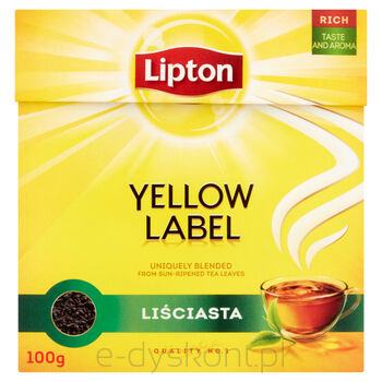 Lipton Herbata Czarna Liściasta 100 G