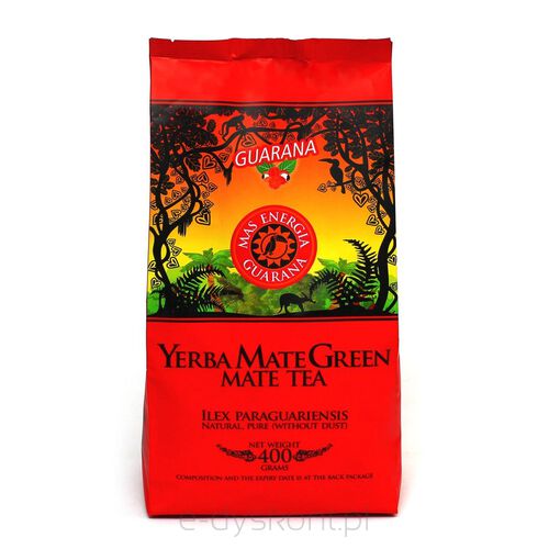 Yerba Mate Green Mas Energia Guarana 400 G - Mate Green [BIO]