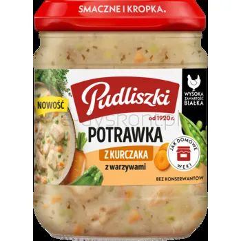 Pudliszki Potrawka z kurczaka z warzywami 440g