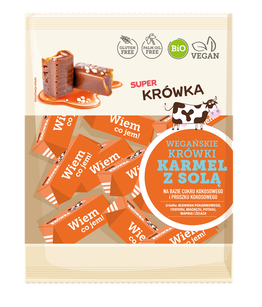 Krówki Słony Karmel Bezmleczne Bezglutenowe Bio 150 G - Me Gusto (Super Krówka) [BIO]