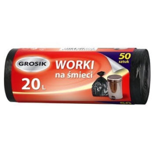 Worki Na Śmieci Hd 20L 50 Sztuk Grosik
