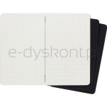 Zestaw 3 Zeszytów Moleskine Cahier Journals L (13x21cm) w kratkę, 80 strony, czarny - 4