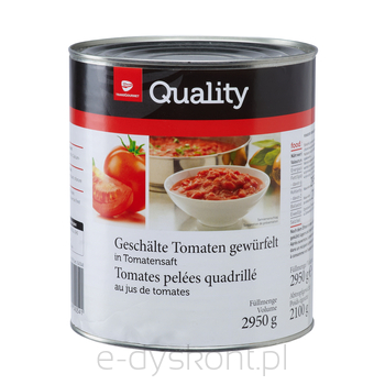 Tgq Pomidory W Kostkach Bez Skórki 3100Ml 