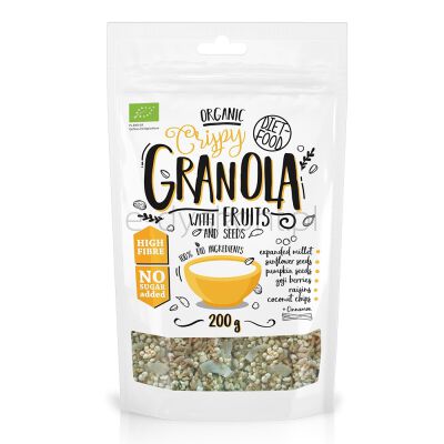 Diet Food Granola Owocowa Bio 200 G