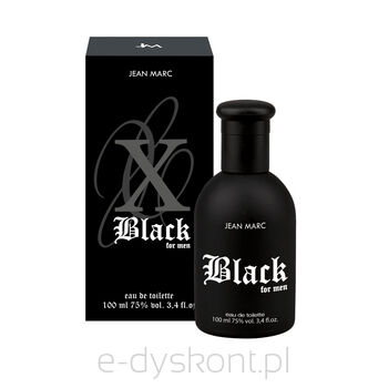 Jean Marc Woda toaletowa X-Black 100ml for Men