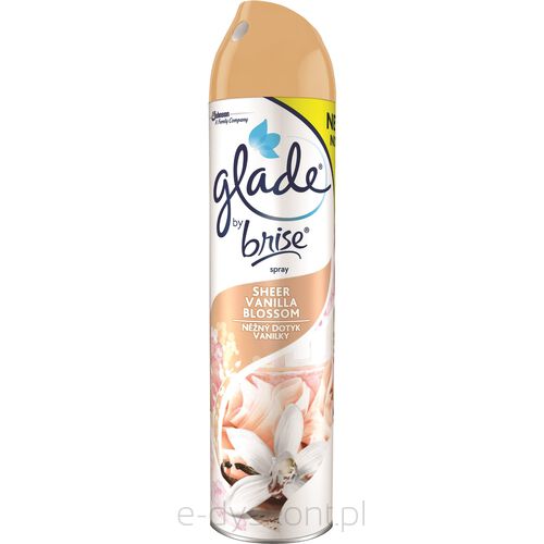 Glade Odświeżacz Aerozol Satynowy Kwiat Wanilii 300Ml