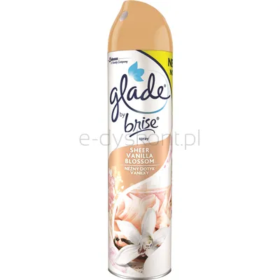 Glade Odświeżacz Aerozol Satynowy Kwiat Wanilii 300Ml