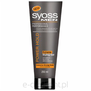 Syoss Żel Do Włosów Men Power Hold 250 Ml