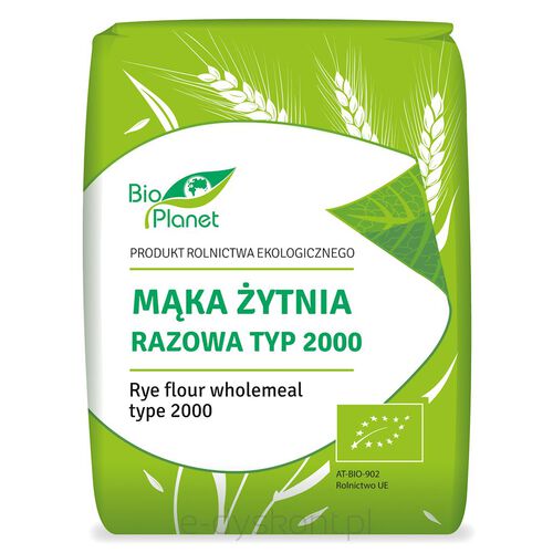 Mąka Żytnia Razowa Typ 2000 Bio 1 Kg - Bio Planet [BIO]