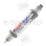 Edding Marker Akrylowy 3D E-5400 podwójny, 2-3 mm, 5-10 mm, antracyt - 2