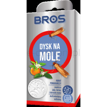 Bros dysk na mole kwiat pomarańczy