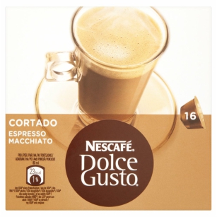 Nescafe Kawa W Kapsułkach Dolce Gusto Cortado Espresso Macchiato 100,8 G (16 Sztuk)