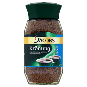 Jacobs Kawa Rozpuszczalna  Kronung Decaff Bezkofeinowa 100 G