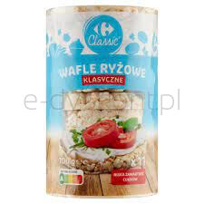 Carrefour Wafle Ryżowe Klasyczne 100 G.