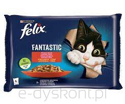 Felix Fantastic Mp Wołowina, Kurczak 4X85G = 340G