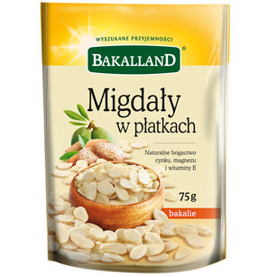 Bakalland Migdały Płatki 75G 