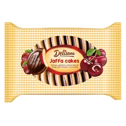 Delisana Biszkopty Z Galaretką Wiśniową W Polewie Kakaowej 300G