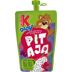 Kubuś Play jabłko czerwone winogrono i pitaja 200 ml