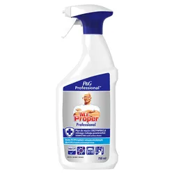 Uniwersalny Płyn Mr Proper, 3W1, Profesjonalny, Do Wszystkich Powierzchni, Z Funkcją Dezynfekcji, 750Ml