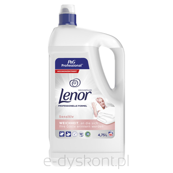 Lenor Płyn Do Płukania Tkanin Professional Sensitive 4.75L