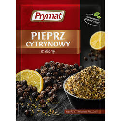 Prymat Pieprz Cytrynowy Mielony 20G 