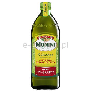 Monini Oliwa z Oliwek Extra Vergine Classico 750ml + 33% gratis