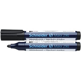 Schneider Marker do tablic Maxx 290, okrągły, 2-3mm, czarny [BIURO]