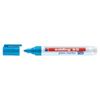 Edding Marker do powierzchni szklanych E-95 1,5-3 mm, błękitny [BIURO]